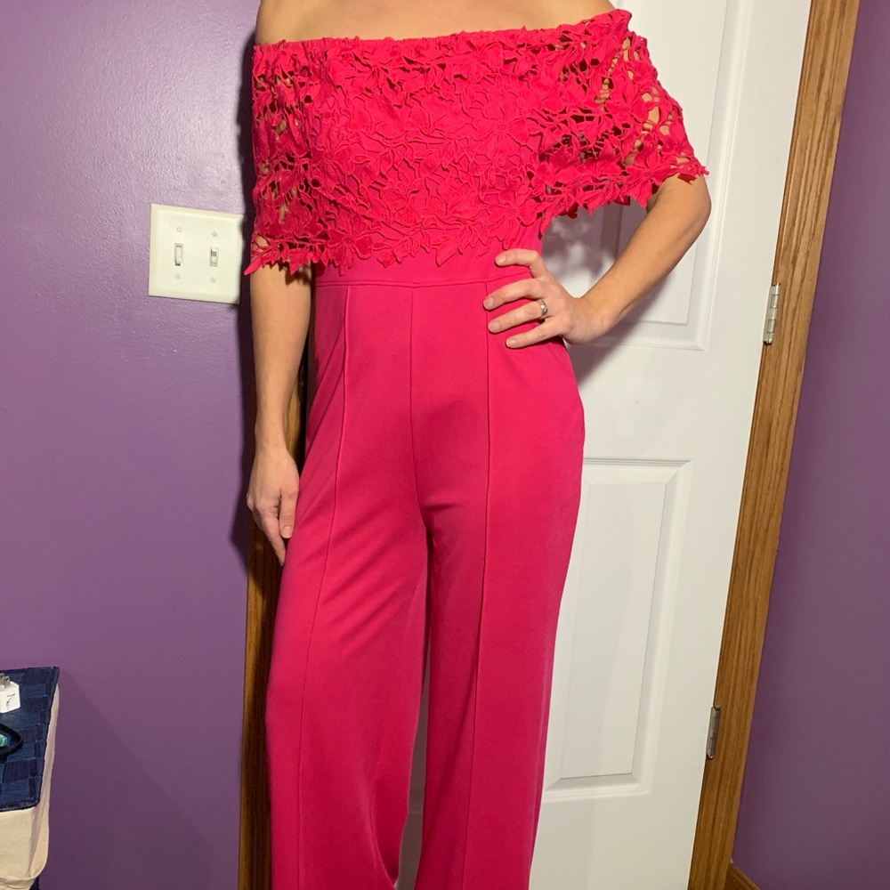 Hot Pink Romper